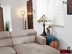 Riley Jacobs milf nanny fucked cleaning