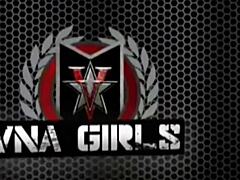 Lauren Phillips slurps cum after steamy BJ with big boobs! 💦