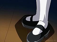 Teen Lesbians Kiss And Give Blowjob To Step Brother In Uncensored Hentai With Big Tits