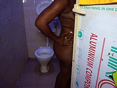 uh, me and wife got wild in bathroom shower before dinner