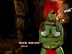 A MISTRESS ORC HAS APPEARED in breeding island ep 23 with big tits