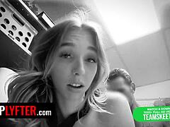 Repeat Offender Back For More Blowjob And Deepthroat Action At Shoplyfter