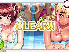 Hentai Game Paradise Cleaning with Cute Creampie Action and Big Tits