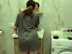 teen gets fucked in the mouth in amateur video