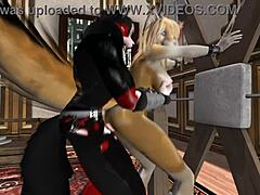 Furry Character Takes Big Cock In Unusual Order