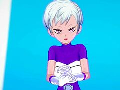 chirai gets naughty after training in dragon ball hentai