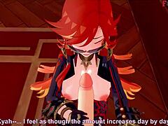 Mavuika sucks and fucks in jean's office pov