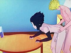In this naruto sasuke hentai, they have sex with blowjobs, handjobs, and cumshots in uncensored gameplay.