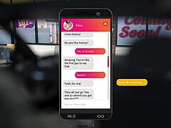 Teacher with big tits and ass in summer heat