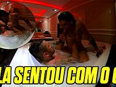 morena natzinha wants to give ass to mr matusalem in the water