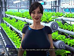 Stranded in space 2, cute step sisters seduce with huge boobs