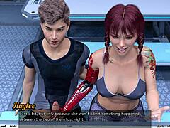 oh wow stranded in space 39 with this jealous mature curvy babe and her huge tits in 3d hentai dating action monster cock pounding boobs everywhere 😈