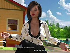 Helping the pretty girls in this anime-style game