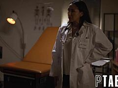 Malpractice turns steamy as Sinn Sage and Vicki Chase get wild together.