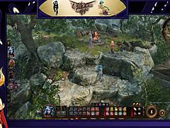 baldurs gate 3 lexs lewd adventure part 4 with big tits brunette in anime hentai 😏