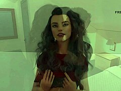 College Kings game shows Amber’s first anal with Josh.