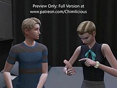 Feeling wild threesome with girlfriend stepmom