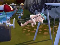 i can’t believe the wild dragon ball orgy at the pool