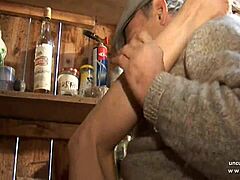 french blonde slut drilled hard in wild 3some