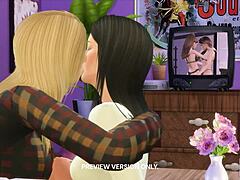 are we just friends in this 3d hentai clip?