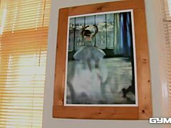 i fill my big tits with vibrator in gym fuck