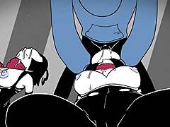 Cartoon porn with three girls called Mime & Dash in HD
