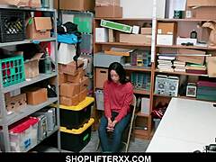 Cute Teen Caught Stealing Blows Mall Cop