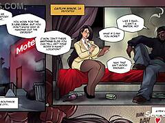 i can't believe this milf wife is cheating with huge black cocks at work, it's so hot