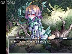 the dryad in this anime hentai game is a beautiful character with lots of fun interactions.