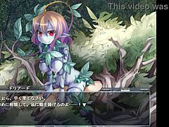 the dryad in this anime hentai game is a beautiful character with lots of fun interactions.