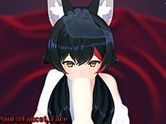 White Girl Eagerly Sucks My Big Cock In Hentai