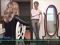 A Wife and Stepmother in Wild Hentai Game Action