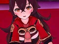 Amber Dominates with Wild Footjob Action in Uncensored 3D Hentai Scene