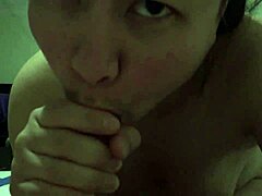 asian milf in pov cock play scene