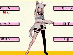 Hololive characters poke and dance in this fun 3d animation