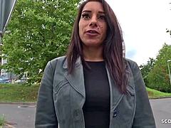 german scout - banged teen bonnie at random casting