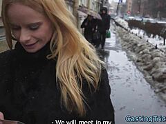 casting newbie loves riding cock in hot pov scene