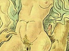 Vintage Erotic Drawings of Anime Hentai