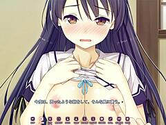 Mai Kudou gets creampied in scene 8?