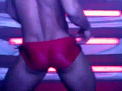 Handsome Brazilian Stripper Performs Detailed Striptease With Clothes Ripped In Brazilian Style