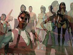 In Being a Dik game, chapter 222 chick route features steamy hentai encounters