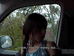 road trip turns into wild car banging