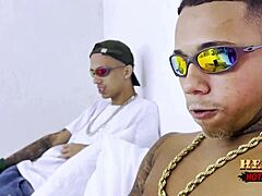 i gave my ass to partner in mansion but ended up in carioca's room falling on his big cock for homemade anal orgasm