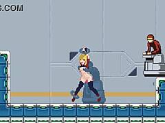 Cute blonde says, 'I'm in hentai sex with men in forby act in this new erotic hentai game.'