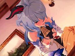 bell ganyu genshin impact 3d cartoon anime