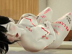 In This 3D Cartoon, Another Horny Babe Gets Creampied