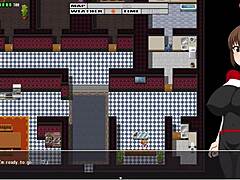 Girl paints body, paint washes off in rain during cycling ride part 7