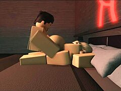 Roblox Porn Slamming My Bunny Slut Hard in Action