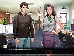 Hey, check out this wild cartoon fuck with the boss in part 9