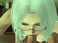 The 3D video of the hot scene with a big-boobed librarian and a huge cock is not to be missed